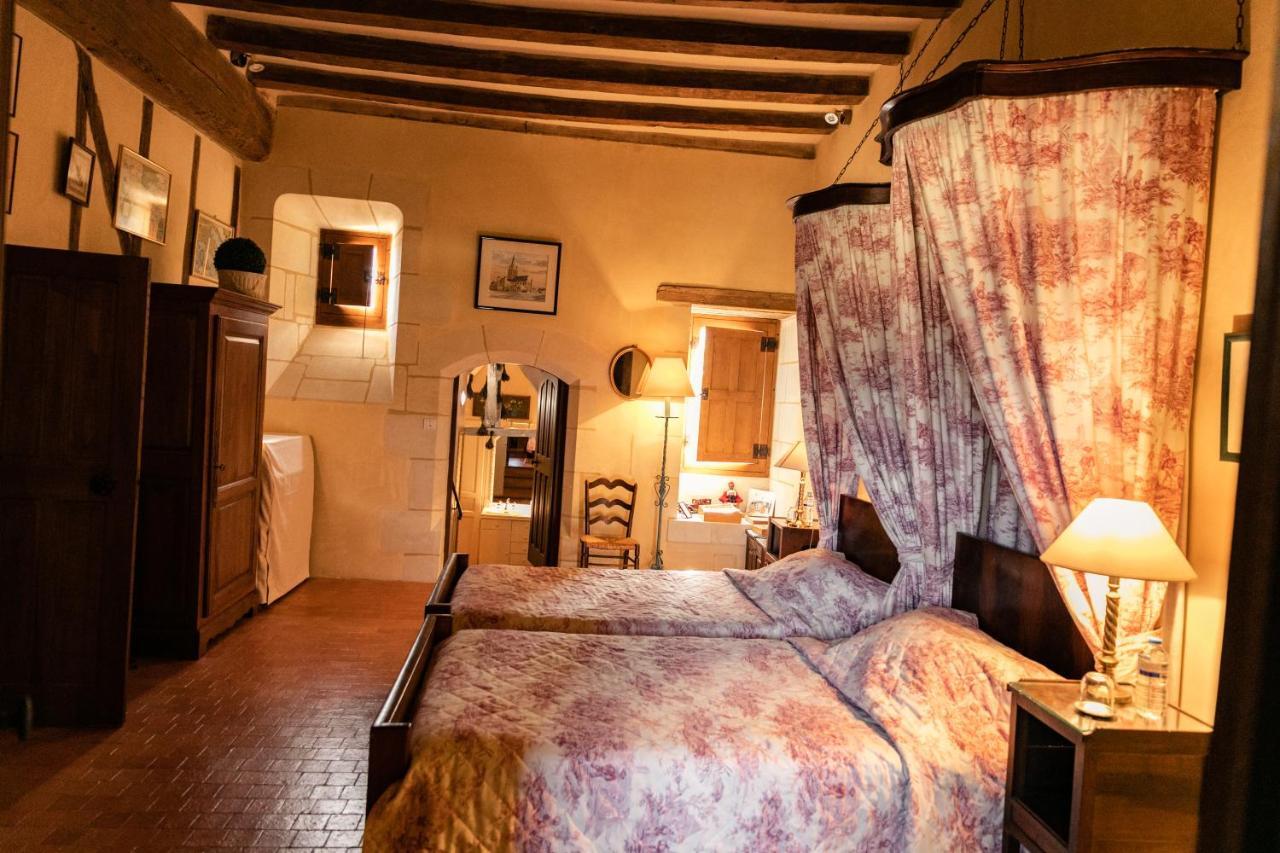 Bed and Breakfast Manoir Du Bois Noblet Louerre Zewnętrze zdjęcie